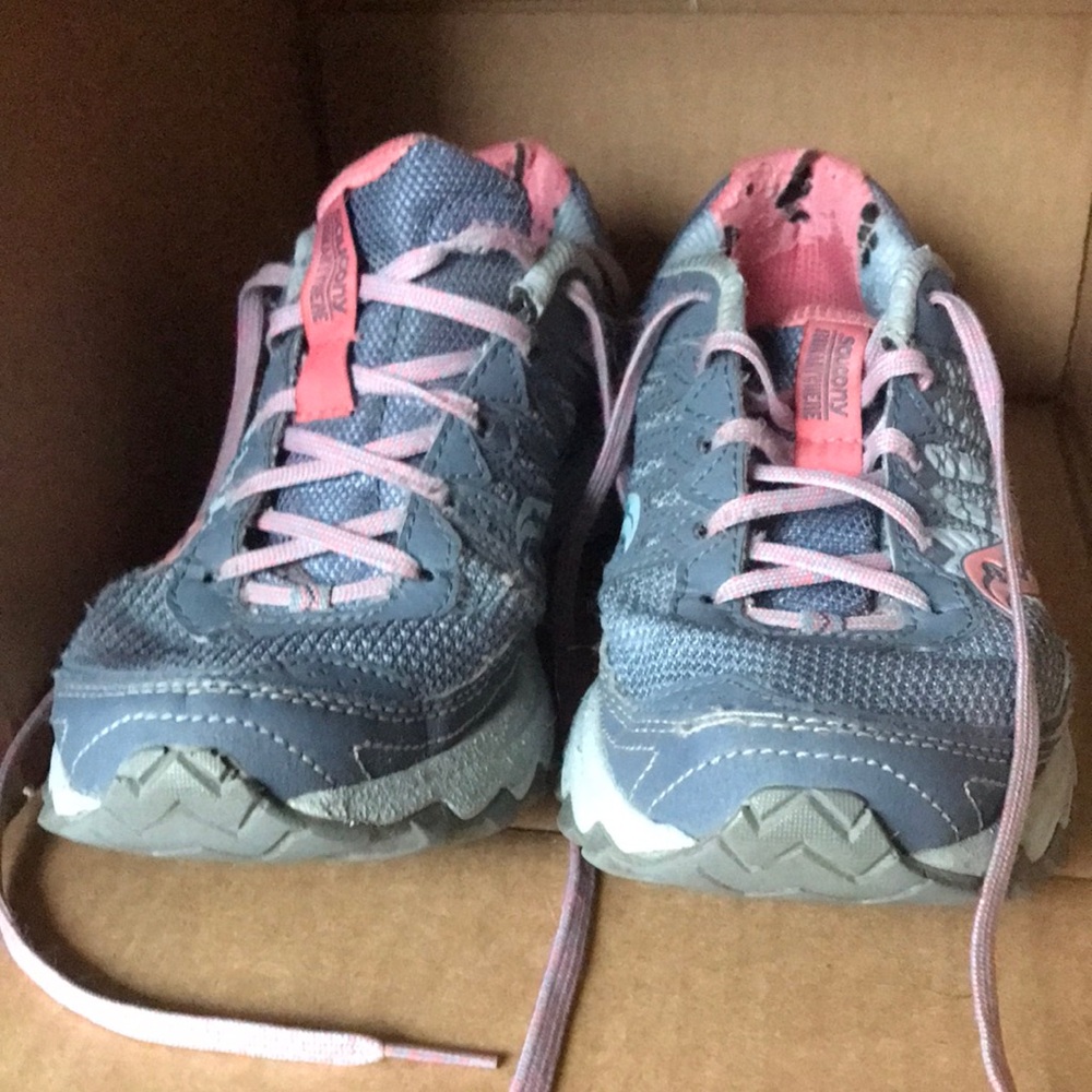 Soon gone to donate Saucony running shoe